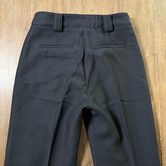 Sezane Pentalon Dan Trouser Wide Straight Leg Pants Wool Women's US Size 2 - Picture 14 of 15